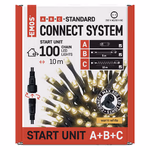 Alapkészlet Standard sorolható füzérekhez, 10 m, kültéri, meleg fehér, időzítő thumbnail 10