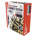 Standard LED sorolható karácsonyi füzér, 10 m, kültéri és beltéri, meleg fehér thumbnail 10