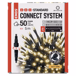 Standard LED sorolható karácsonyi füzér, 5 m, kültéri és beltéri, meleg fehér thumbnail 9
