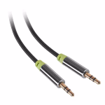 GoGEN Jack 3,5mm-es kábel, 3m, aranyozott