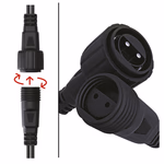 Standard LED sorolható karácsonyi füzér – jégcsapok, 2,5 m, kültéri, meleg fehér thumbnail 5