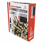 Standard LED sorolható karácsonyi füzér – jégcsapok, 2,5 m, kültéri, meleg fehér thumbnail 10