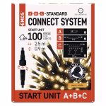 EMOS CNT Kezdő készlet – jégcsapok 2,5m 100LED IP44 12W, meleg fehér, időz. thumbnail 7