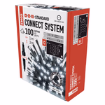 Standard LED sorolható karácsonyi füzér – fényfüggöny, 1x2 m, kültéri, hideg fehér thumbnail 9