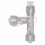 T-elosztó sorolható Standard fény füzérekhez, átlátszó, kültéri és beltéri thumbnail 2