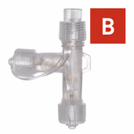 T-elosztó sorolható Standard fény füzérekhez, átlátszó, kültéri és beltéri thumbnail 1