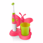 Gyerek fogkefe ETA Zubnička - lányos
ETA Zubnička gyerekfogkefével öröm  és  gyerekjáték a gyerekfogak tisztítása. Gyerek dizájn, matricák, forgófej, praktikus állvány pohárral és homokórával. thumbnail 1