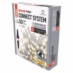 Profi LED sorolható füzér, fehér, 5 m, kültéri és beltéri, meleg fehér thumbnail 5