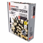 Profi LED sorolható füzér, fekete, 5 m, kültéri és beltéri, meleg fehér thumbnail 9