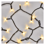 Profi LED sorolható füzér, fekete, 10 m, kültéri és beltéri, meleg fehér thumbnail 2