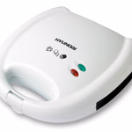 Szendvicssütő 3 az 1-ben Hyundai SM 627
Cserélhető lapokkal, mellyel szendvics, gofri és panini készíthető, de grillezhet is vele. Teljesítmény felvétele 700 W thumbnail 3