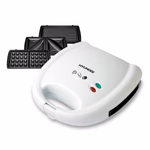 Szendvicssütő 3 az 1-ben Hyundai SM 627
Cserélhető lapokkal, mellyel szendvics, gofri és panini készíthető, de grillezhet is vele. Teljesítmény felvétele 700 W thumbnail 1