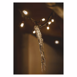 Profi LED sorolható füzér, fekete, 10 m, kültéri és beltéri, meleg fehér thumbnail 9