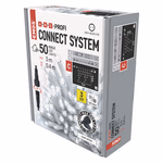 Profi LED sorolható füzér, fehér – jégcsapok, 3 m, kültéri, hideg fehér thumbnail 5