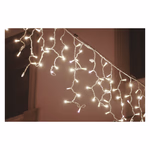 Profi LED sorolható füzér, fehér – jégcsapok, 3 m, kültéri, hideg fehér thumbnail 6