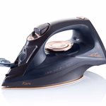 Vezeték nélküli gőzölős vasaló ETA Kiara 1276 90000
Kerámia talp, 90 g/ perc gőzkibocsátással, teljesítmény 2200 W, 220 ml víztartály, 1,6 m tápkábel. thumbnail 3