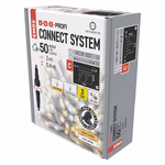 Profi LED sorolható füzér, villogó, fehér – jégcsapok, 3 m, kültéri, meleg/hideg fehér thumbnail 5