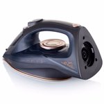 Vezeték nélküli gőzölős vasaló ETA Kiara 1276 90000
Kerámia talp, 90 g/ perc gőzkibocsátással, teljesítmény 2200 W, 220 ml víztartály, 1,6 m tápkábel. thumbnail 9