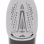 Nagynyomású gőzállomás ETA Steamio 1290 90000
Gyors melegítést biztosító gőzfejlesztővel felszerelt vasaló, 2200 W, akár 5,5 bar gőznyomással és egyedülálló Eloxium Plus vasaló felülettel. thumbnail 6