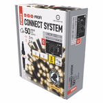 Profi LED sorolható füzér, villogó – jégcsapok, 3 m, kültéri, meleg fehér thumbnail 5