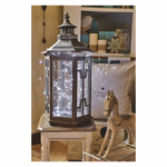 LED karácsonyi nano fényfüzér, ezüst, 10 m, kültéri és beltéri, hideg fehér, időzítő thumbnail 9