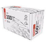 LED karácsonyi nano fényfüzér, ezüst, 10 m, kültéri és beltéri, hideg fehér, időzítő thumbnail 7