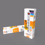 Hosszabbító elosztó kapcsolóval, túlfeszültség védelemmel, 5 aljzat 1,5m, + tisztítókészlet, 4K HDMI, COAX kabel thumbnail 6