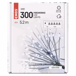 LED fényfüzér – fürtök, nano, 5,2 m, beltérre, hideg fehér, időzítő thumbnail 6