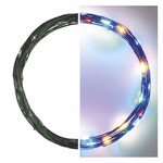 LED karácsonyi nano fényfüzér, zöld, 4 m, kültéri és beltéri, többszínű, időzítő thumbnail 2