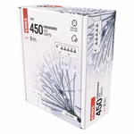 LED fényfüzér – fürtök, nano, 8 m, beltéri, hideg fehér, időzítő thumbnail 7