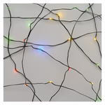 LED karácsonyi nano fényfüzér, zöld, 7,5 m, kültéri és beltéri, többszínű, időzítő thumbnail 3