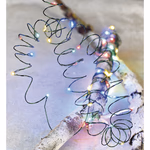 LED karácsonyi nano fényfüzér, zöld, 7,5 m, kültéri és beltéri, többszínű, időzítő thumbnail 10