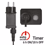 LED karácsonyi nano fényfüzér, zöld, 15 m, kültéri és beltéri, többszínű, időzítő thumbnail 5