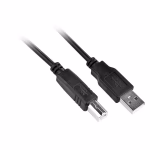 GOGEN USB 2.0 A-B kábel, 1,5 m, fekete