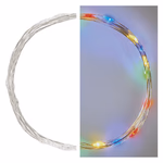 LED karácsonyi nano fényfüzér, 1,9 m, 2x AA, beltéri, többszínű, időzítő thumbnail 2