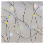 LED karácsonyi nano fényfüzér, 1,9 m, 2x AA, beltéri, többszínű, időzítő thumbnail 3