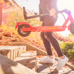 GoGEN Elektromos roller applikációval, max. 25 km/h sebesség, akár 25km hatótáv, 3 üzemmód, piros/fekete thumbnail 5