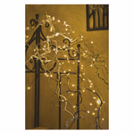 LED karácsonyi nano fényfüzér, réz, 10 m, kültéri és beltéri, meleg fehér, időzítő thumbnail 9