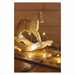 LED karácsonyi nano fényfüzér, 1,9 m, 2x AA, beltéri, meleg fehér, időzítő thumbnail 9