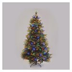 LED karácsonyi fényfüzér, 24 m, kültéri és beltéri, többszínű, időzítő thumbnail 3