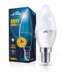 ETA ECO LED izzó gyertya formájú, E14, 4 W (40 W), 340 lm, meleg fehér thumbnail 1