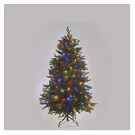 LED karácsonyi fényfüzér, 18 m, kültéri és beltéri, többszínű, programokkal thumbnail 3