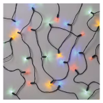 LED karácsonyi fényfüzér – hagyományos, 17,85 m, kültéri és beltéri, többszínű thumbnail 1