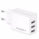 GoGEN hálózati töltő, 3x USB-A 15,5W-3,1A fehér thumbnail 1