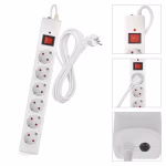 EMOS Túlfeszültségvédő 6 aljzat, 3 m, fehér thumbnail 4