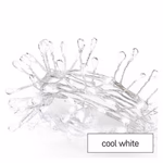 LED karácsonyi nano fényfüzér – süni, 2,4 m, 3x AA, beltéri, hideg fehér, időzítő thumbnail 4