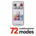 LED karácsonyi fényfüzér, 12 m, kültéri és beltéri, RGB, távirányító, programok, időzítő thumbnail 2