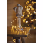 LED karácsonyi nano fényfüzér – süni, 2,4 m, 3x AA, beltéri, meleg fehér, időzítő thumbnail 11