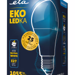 ETA ECO LED izzó Classic A60/körte forma, E27, 11 W (75 W), 1055lm, természetes fehér
 thumbnail 3