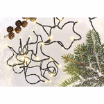 LED karácsonyi fényfüzér, 12 m, kültéri és beltéri, meleg fehér, időzítő thumbnail 9